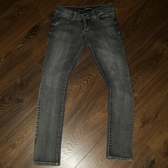 Grey-Wash Grane "Kim" Skinny jean 7 - Picture 3 of 7
